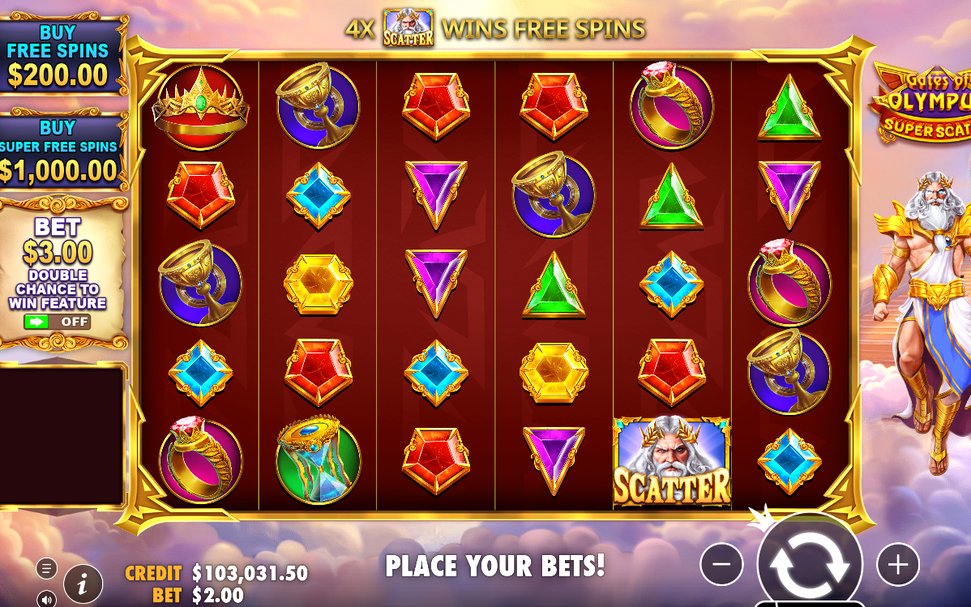 Gates of Olympus Super Scatter