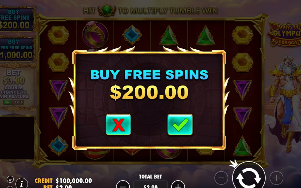 Multiplier orbs landing during a Tumble chain
