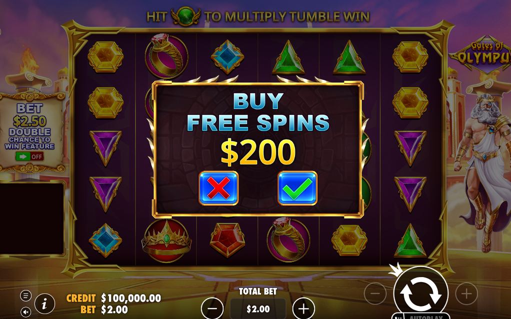 Free Spins round with its TOTAL MULTIPLIER value on screen