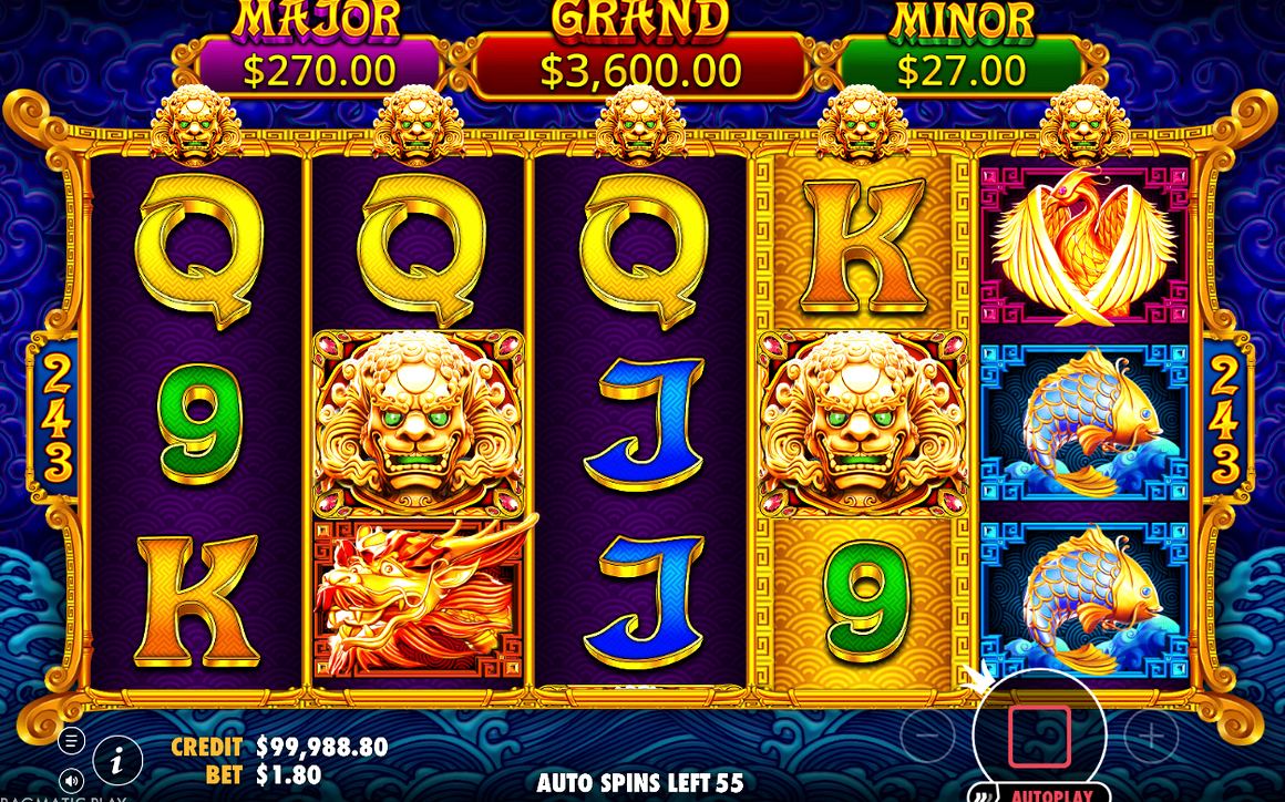 Free Spins counter and wild multiplier during play